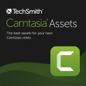 Camtasia Assets 1 year subscription, 10-99 users, Price per user