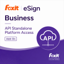 Foxit eSign Business - API Standalone Platform Access - AddOn