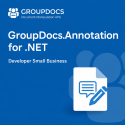 GroupDocs.Annotation for .NET Developer Small Business
