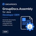 GroupDocs.Assembly for Java Developer OEM