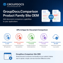 GroupDocs.Comparison Product Family Site OEM