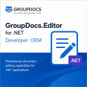 GroupDocs.Editor for .NET Developer OEM