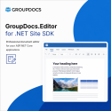 GroupDocs.Editor for .NET Site SDK