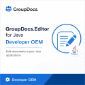 GroupDocs.Editor for Java Developer OEM