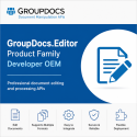 GroupDocs.Editor Product Family Developer OEM