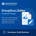 GroupDocs.Editor Product Family Developer Small Business