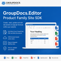 GroupDocs.Editor Product Family Site SDK