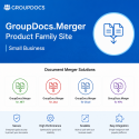 GroupDocs.Merger Product Family Site Small Business