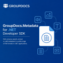 GroupDocs.Metadata for .NET Developer SDK