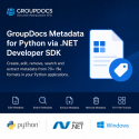 GroupDocs.Metadata for Python via .NET Site SDK