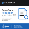 GroupDocs.Redaction for Java Developer OEM