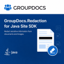 GroupDocs.Redaction for Java Site SDK