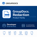 GroupDocs.Redaction Product Family Developer Small Business