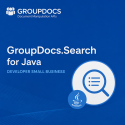 GroupDocs.Search for Java Developer Small Business