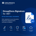 GroupDocs.Signature for .NET Developer Small Business