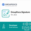 GroupDocs.Signature for Java Developer Small Business