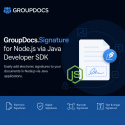 GroupDocs.Signature for Node.js via Java Site SDK