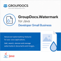 GroupDocs.Watermark for Java Developer Small Business