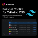 Snippet Toolkit for Tailwind CSS Commercial