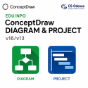 EDU/NPO ConceptDraw DIAGRAM and PROJECT v16/v13