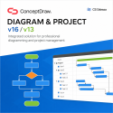ConceptDraw DIAGRAM and PROJECT v16/v13